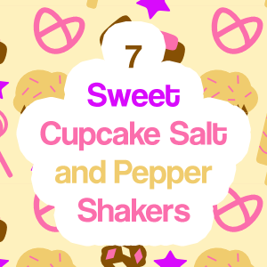 Cupcake Salt and Pepper Shakers