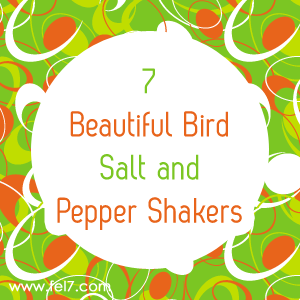 Bird Salt and Pepper Shakers