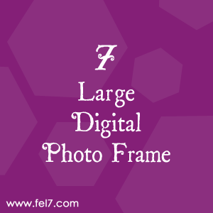 Large Digital Photo Frame