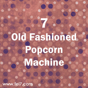 Old Fashioned Popcorn Machine