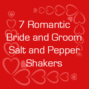 Bride and Groom Salt and Pepper Shakers